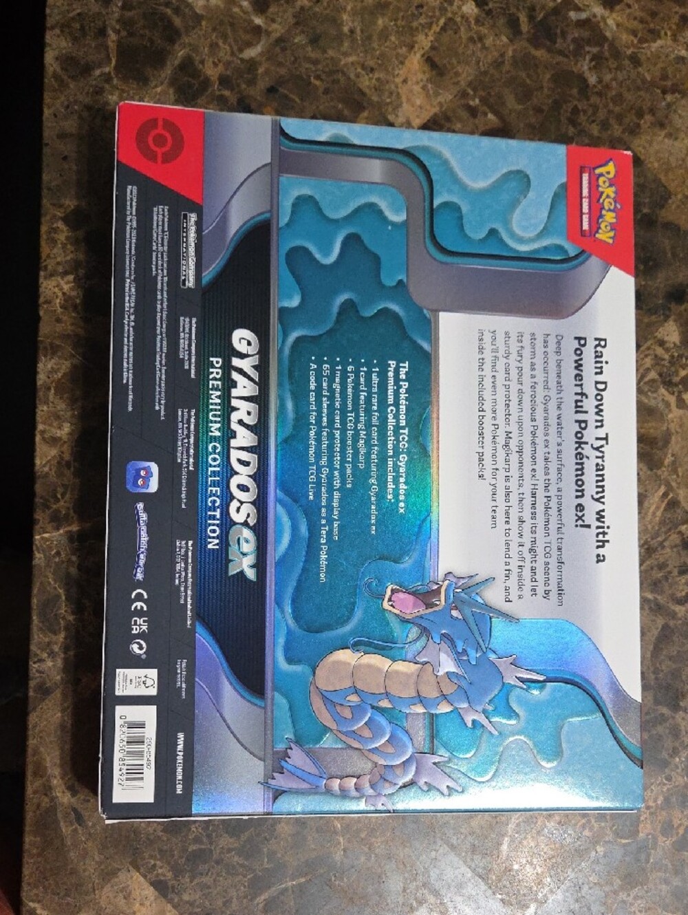 Pokémon Gyarados EX Premium Collection - Blue Holo Set - Picture 2 of 2